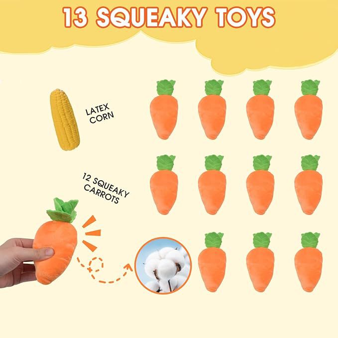 Carrot Pull Interactive Pet Toys