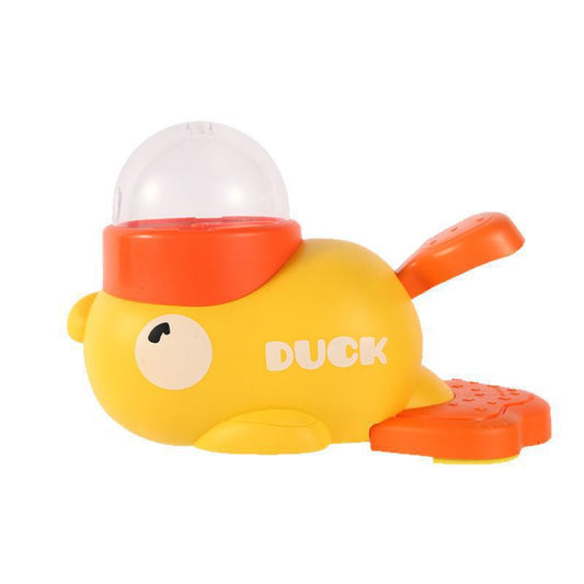 New Cat And Dog Toys, Little Yellow Duck Pet Feeder, Interactive Toy Trainer For Cats And Dogs, Automatic Feeder