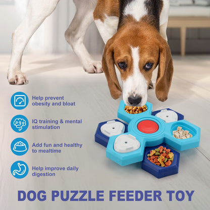 New Pet Supplies Dog Food Dispensing Turntable Educational Toy Training Boredom-Relief Toy