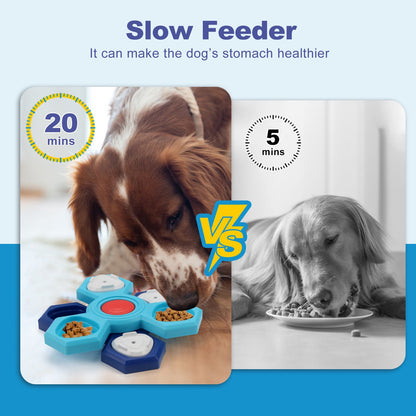 New Pet Supplies Dog Food Dispensing Turntable Educational Toy Training Boredom-Relief Toy